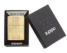 Красива подарункова запальничка ZIPPO 29677 Zippo and Pattern Design, фото 3