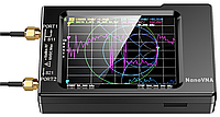 Широкополосный приемник NanoVNA-H v3.6, 10кГц-1,5ГГц SDR MF HF VHF UHF, HW, сенсорный экран 2,8"