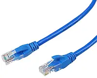Синий кабель витой пары CAT5 длиной 30 метров для локальных сетей интернета