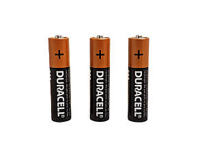 Лужна батарейка Duracell ААА LR03, якісна пальчикова батарейка, фото 1