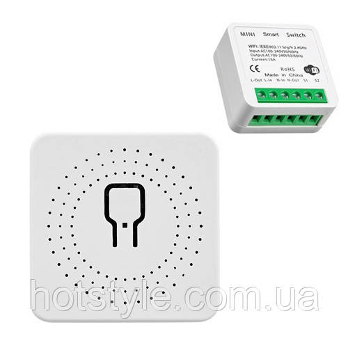 WiFi модуль реле Aubess выключатель для умного дома 220В 16A, 106520 ...