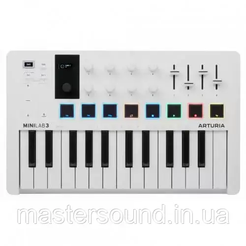 Midi контроллер Arturia MiniLab 3 - фото 1 - id-p1798237008