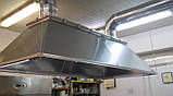 Вентиляційна парасолька з оцинкованої сталі для професійної кухні, фото 8