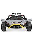 Дитячий двомісний електромобіль Buggy Star Wars (сірий колір) з пультом дистанційного керування 2,4G, фото 4