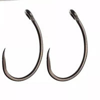 Карповый крючок безбородый «Krank barbless hook» 8 (з покриттям PTFE)