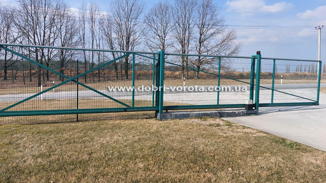 Усиленная фурнитура для откатных ворот до 800 кг - Господар