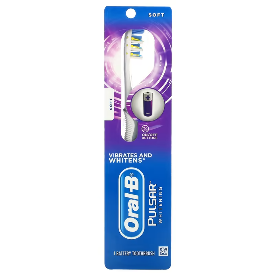 Зубна щітка Oral-B Pulsar Whitening Battery Powered Toothbrush Soft