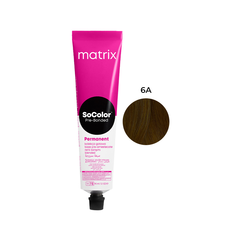 Крем-фарба для волосся PRE Bonded SOCOLOR.beauty тон 6A, 90 мл Matrix