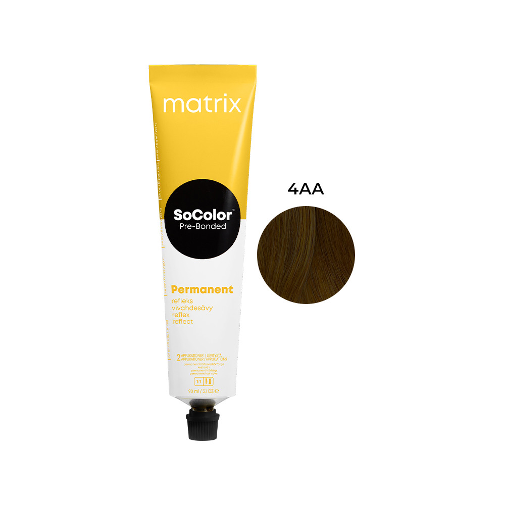 Крем-фарба для волосся PRE Bonded SOCOLOR.beauty тон 4AA, 90 мл Matrix