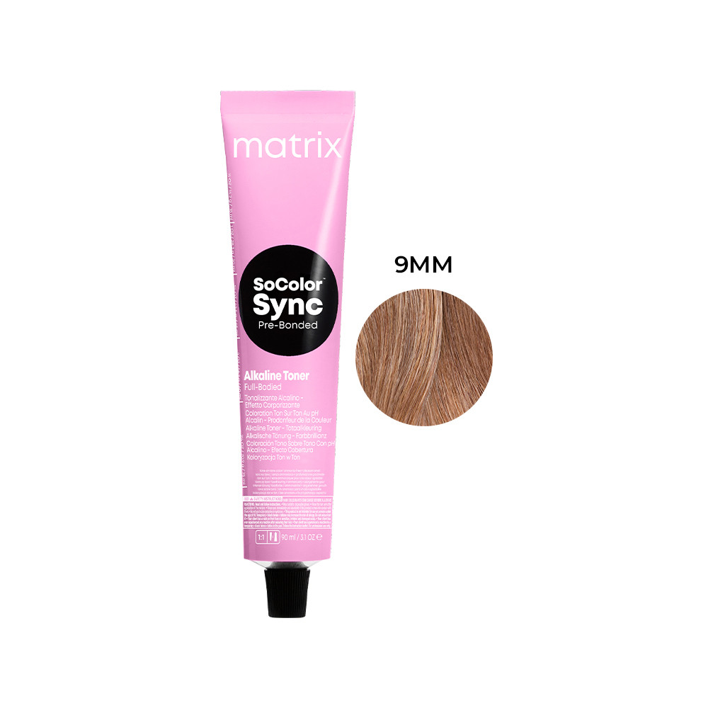 Фарба для волосся тонер тон в тон PRE Bonded Socolor Sync 9MM 90мл Matrix