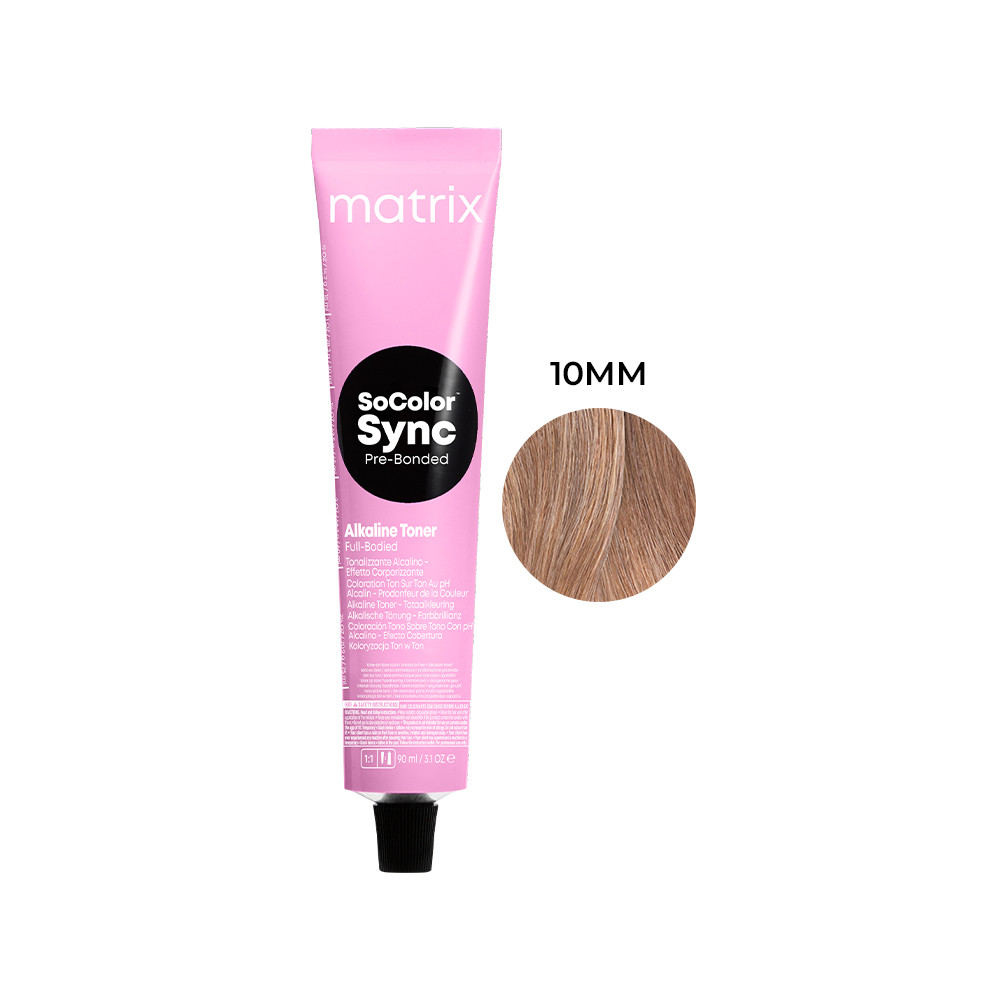 Фарба для волосся тонер тон в тон PRE Bonded Socolor Sync 10MM 90мл Matrix