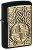 Оригінальна запальничка Zippo 49538 Norse Emblem з давнім кельтським символом Вузол «Північний щит» на подарунок, фото 2