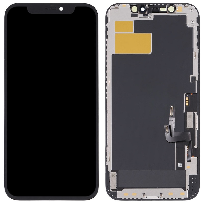 Дисплей Apple iPhone 12/ iPhone 12 Pro з тачскрином і рамкою оригінал знятий із телефона Black