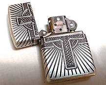 Оригінальна запальничка Zippo 29667 Armor Celtic Cross Design ексклюзивний подарунок, фото 3