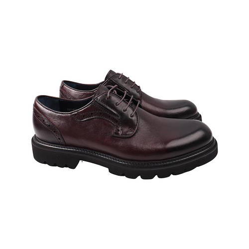 Купити Туфлі чоловічі Cosottinni Бордові натуральна шкіра 357-21DT 40 ...