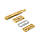 Бритва Т-подібна Razorine FLATBOY 73 FULL BRASS, фото 4