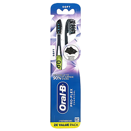 Зубна щітка Oral-B Pro-Flex Charcoal Toothbrush Soft 2 шт