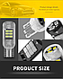 Автолампа Terra T10/W5W, цоколь W2.1x9.5d, 2016 х 15 smd, білий, 12 В, фото 3