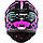 LS2 MX437 FAST EVO Verve Black Fluo Pink, XS Мотошолом кросовий, фото 3