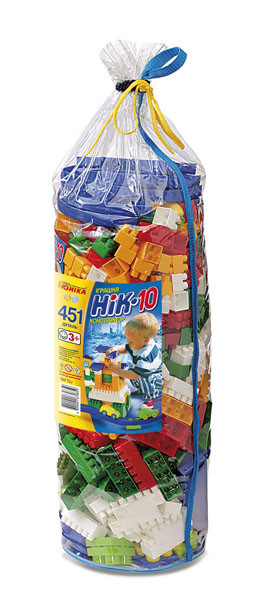 Конструктор дитячий "НІК-10" шитий кульок, фото 1