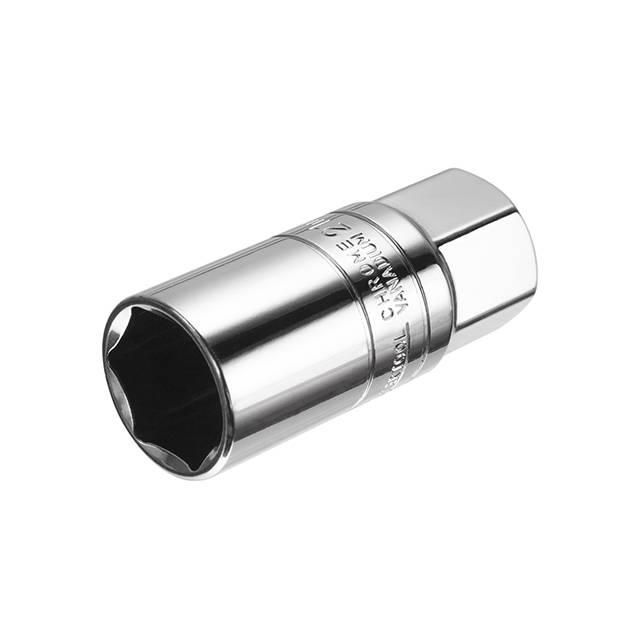 Головка свічкова 1/2", 21 ммx65мм Cr-V INTERTOOL ET-0007, фото 1