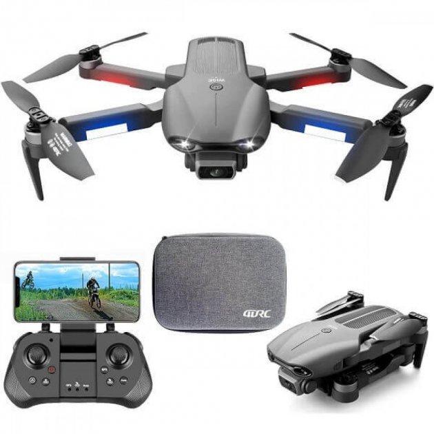Квадрокоптер 4DRC F9 бюджетний fpv дрон з камерою, GPS модулем та АКБ 2500 mAh на радіокеруванні