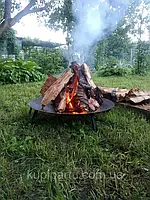 Чаша для багаття розбірна з металу Зачаг чаша Чаша для вогню Чаша мангал 80 СМ ЧО-3