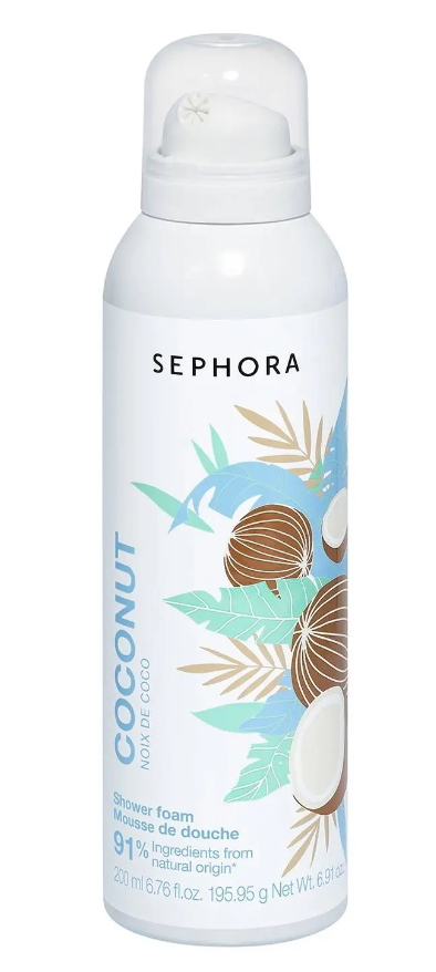 Пінка для душу Sephora Shower Foam COCONUT 200 ml