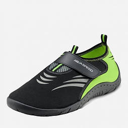 Аквашузи Aqua Speed MODEL 27A чорний, зелений 40 Чол 5908217676030