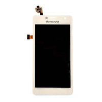 Дисплей (экран) Lenovo K860, High quality, С сенсорным стеклом, Без рамки, Черный