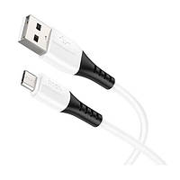 USB кабель Hoco X82, MicroUSB, 1.0 м., Белый