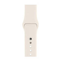 Ремешок Apple Watch 42 / Watch 44, Silicone Band, Белый