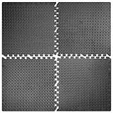 Підлога пазл -модульне підлогове покриття 600*600*10 мм чорне (МР15), фото 6