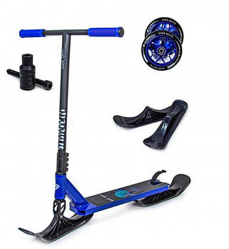 Самокат Снігохід 2 в 1 Scale Sports Deluxe Leopard