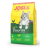 Сухой корм Josera JosiCat Adult Crunchy Poultry для взрослых кошек, с нежным мясом домашней птицы 650 г