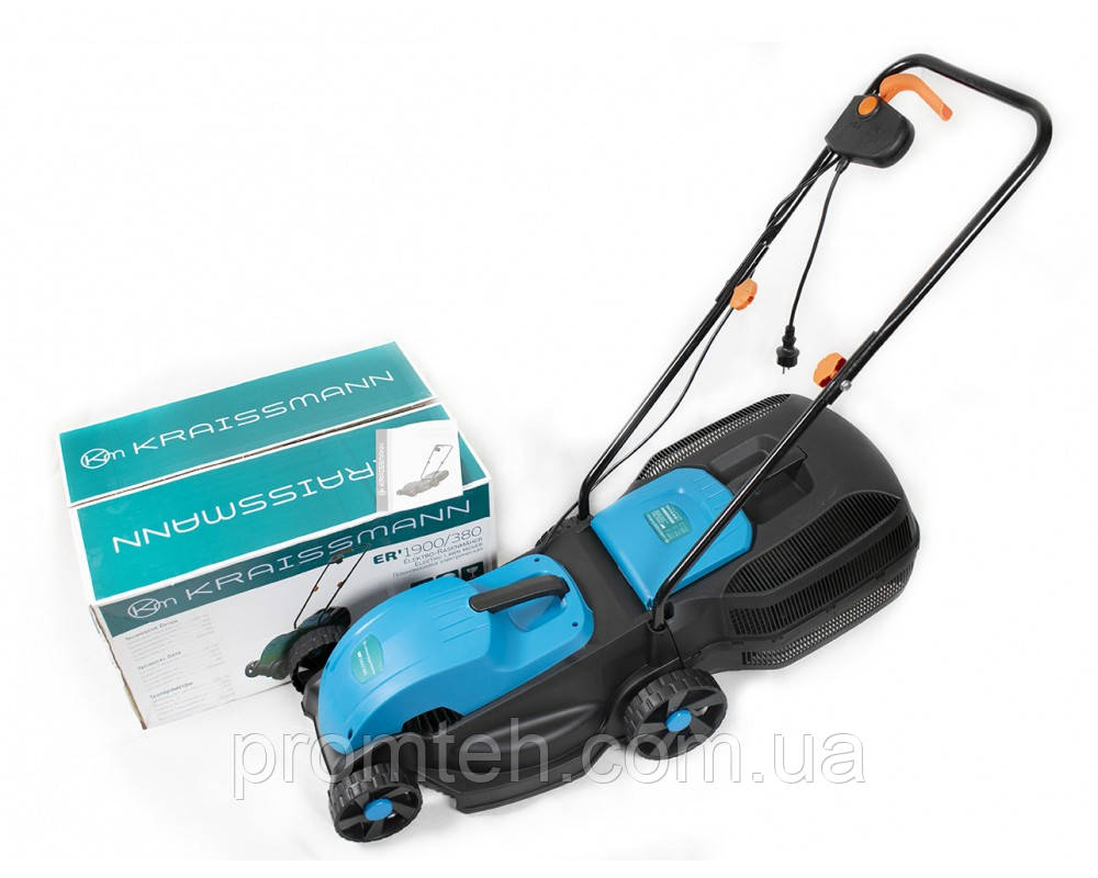 Газонокосарка електрична KRAISSMANN 1900 ER 380, фото 1
