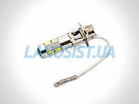 Лампа LED H3 8xSMD лінза (3014)