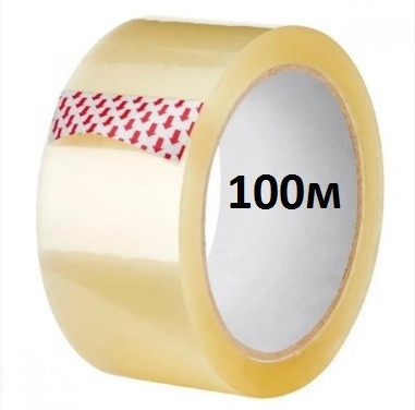 Скотч пакувальний 100м Film Groupe прозорий, фото 1