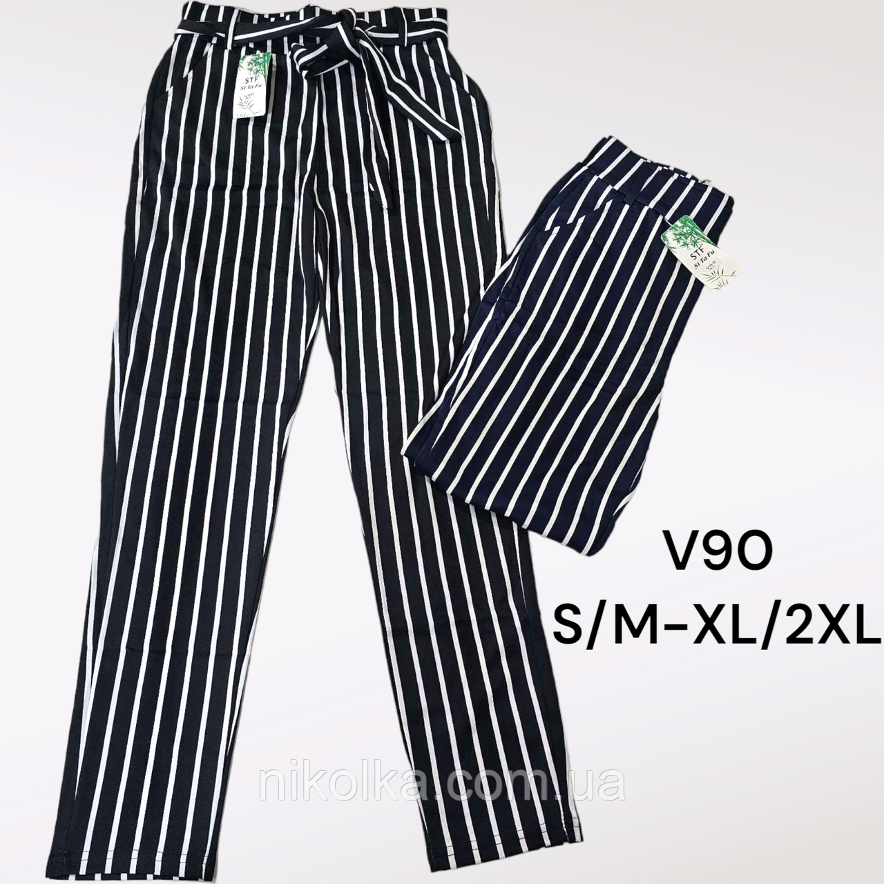 Брюки жіночі оптом, S/M-XL/2XL рр., арт. V90