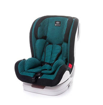 Дитяче автокрісло з системою ізофікс з 6 місяців до 12 років 4BABY FLY-FIX 9-36 kg Dark turkus
