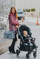 Прогулянковий дитячий візок демісезонний 4Baby MOODY XXII Grey дитячий компактний візок сіра, фото 4
