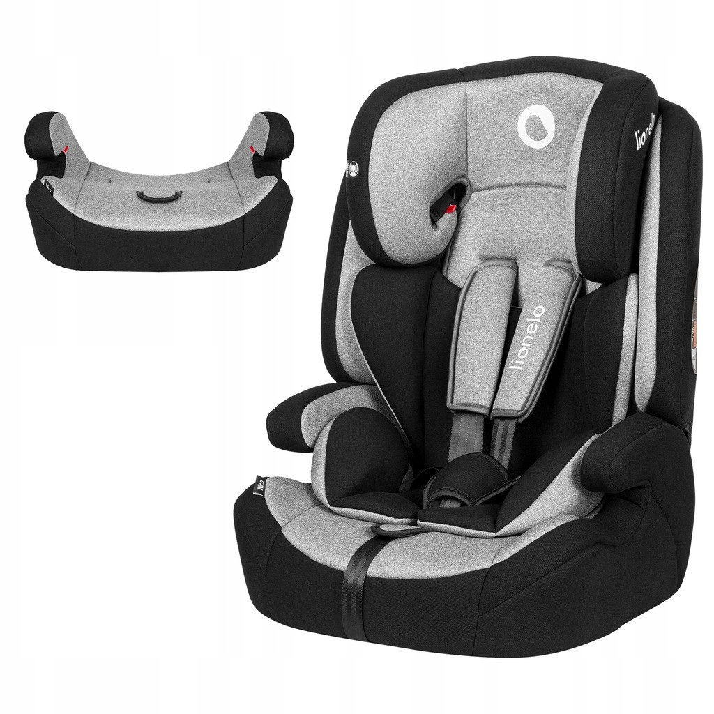 Дитяче автокрісло для дітей з 6 місяців Lionelo Nico BLACK GREY 9-36 кг
