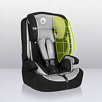 Дитяче автокрісло для дітей з 6 місяців Lionelo Nico BLACK GREY 9-36 кг, фото 8