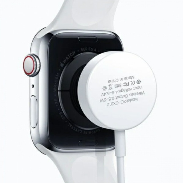 Безпровідний зарядний пристрій XO-CX012 для годинників Apple watch / 1 метр / Білий