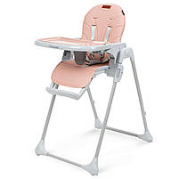 Стільчик для годування з 6 місяців до 3х років на колесиках Kidwell BENO Pink, фото 3