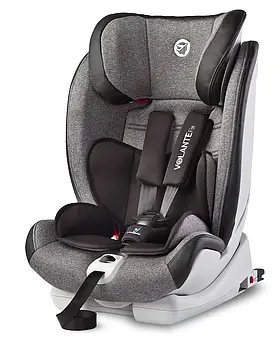 Дитяче автокрісло для дітей з 6 місяців Caretero Volante Fix Limited 9-36 Grey