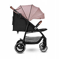 Прогулянкова дитяча коляска Lionelo Alexia PINK ROSE коляска для дітей регульована до 15 кг рожева, фото 6