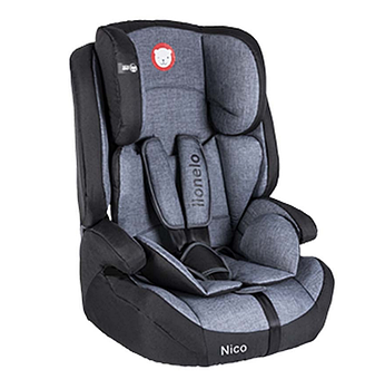 Дитяче автокрісло для дітей з 6 місяців Lionelo Nico Black 9-36 кг