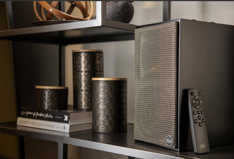 スピーカー・ウーファー Klipsch the fives Klipsch The Fives Powered Speakers Walnut купить акустику в