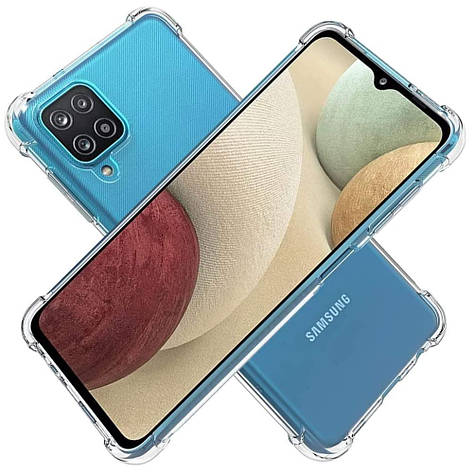 Протиударний чохол Shockproof для Samsung A12 / M12 (відкрита камера), фото 1